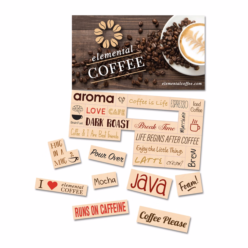 Mini-Words Magnets