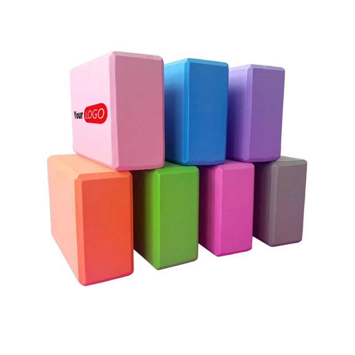 MOQ10 EVA Foam Yoga Block for Support 1