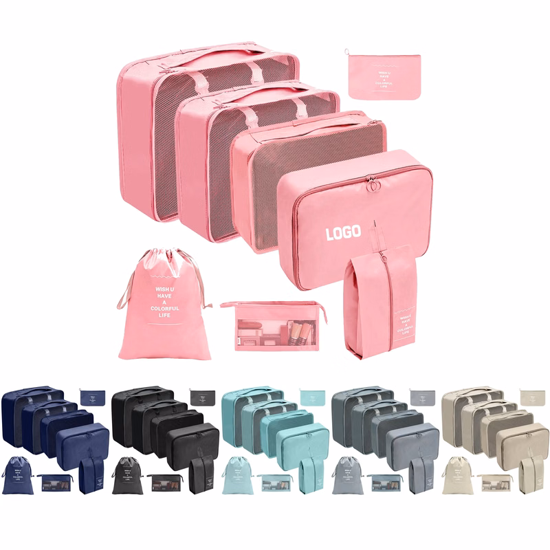 8 Piece Packing Cube Organizer Set