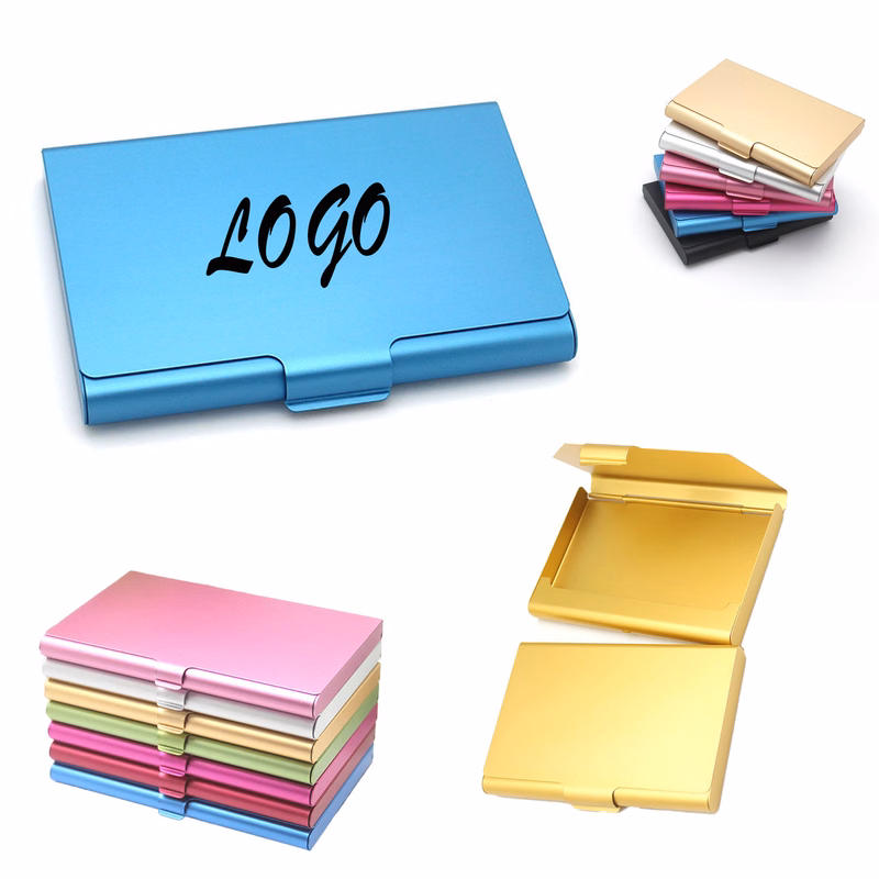 Aluminum Metal Business Card Holder