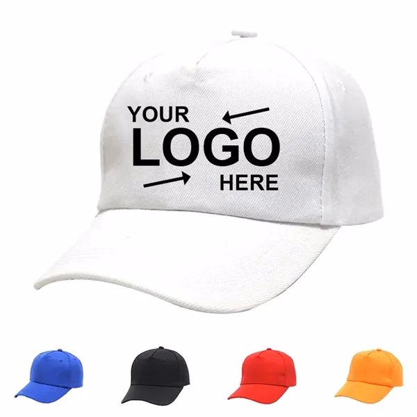 Custom Acrylic Baseball Trucker Cap With Brim — UV-Protective Sports Giveaway