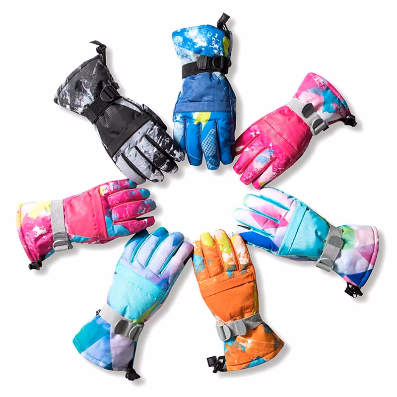 Waterproof Touchscreen Warm Winter Snowboard Gloves