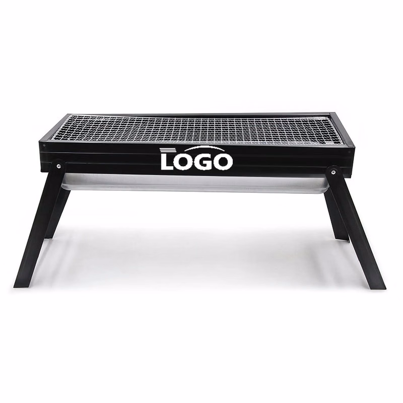Folding Charcoal Grill Premium Outdoor Cooking Suitcase