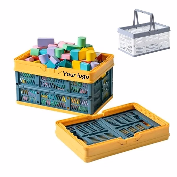 Collapsible Plastic Shopping Baskets