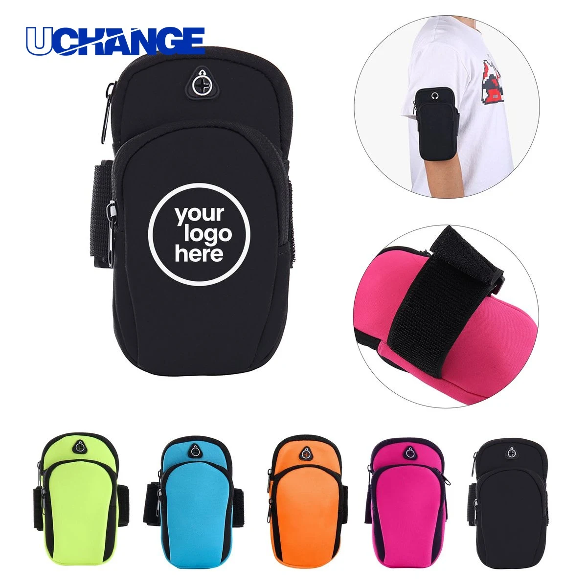 Adjustable Running Arm Pouch Organizer 1