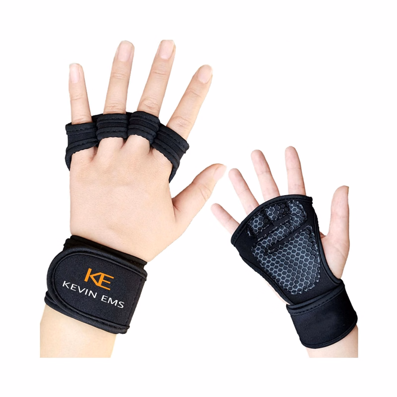 Antiskid ice silk dew two finger Gloves