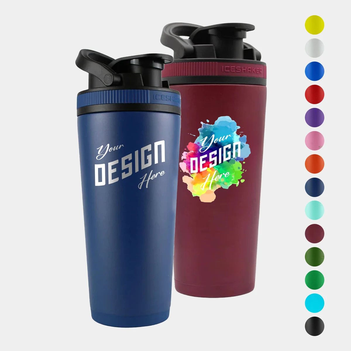 26 oz Ice Shaker® Stainless Steel Insulated Protein Shaker Bottle 1
