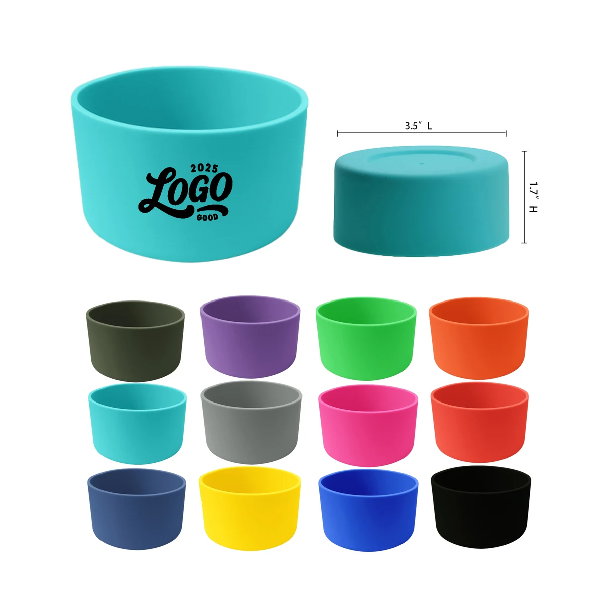 Customizable Plastic Cup Sleeve With Multiple Size Options 1