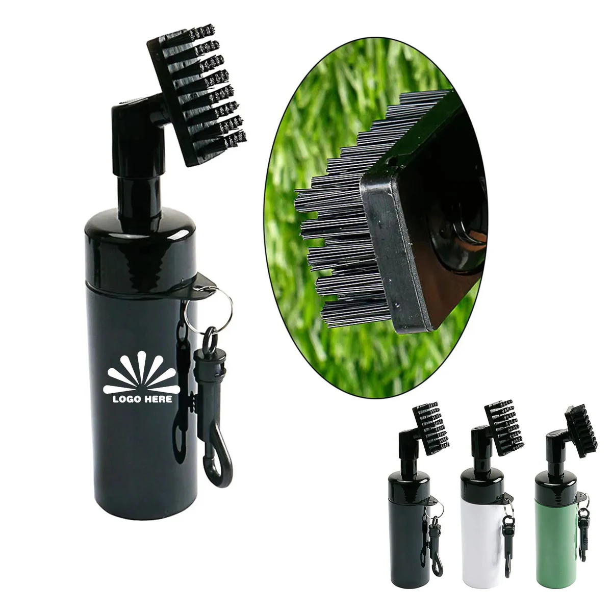 New Golf Cleaning Brush With Customizable Logo 1