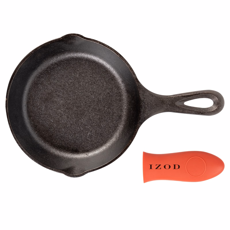 Cast Iron LodgeÂ Â® Skillet With Silicone Custom Handle