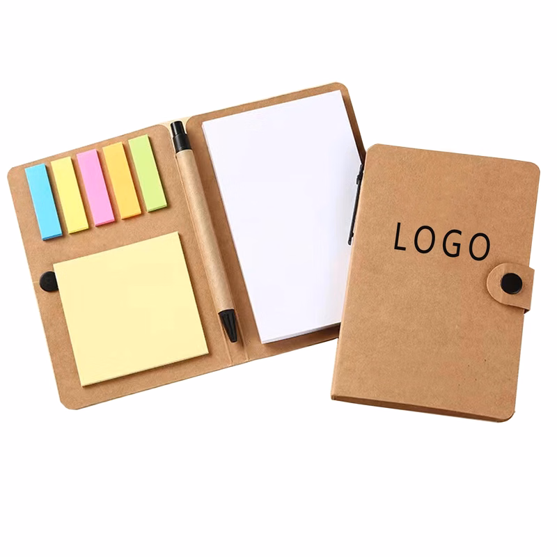Sticky Memo Book With Pen MOQ 100pcs
