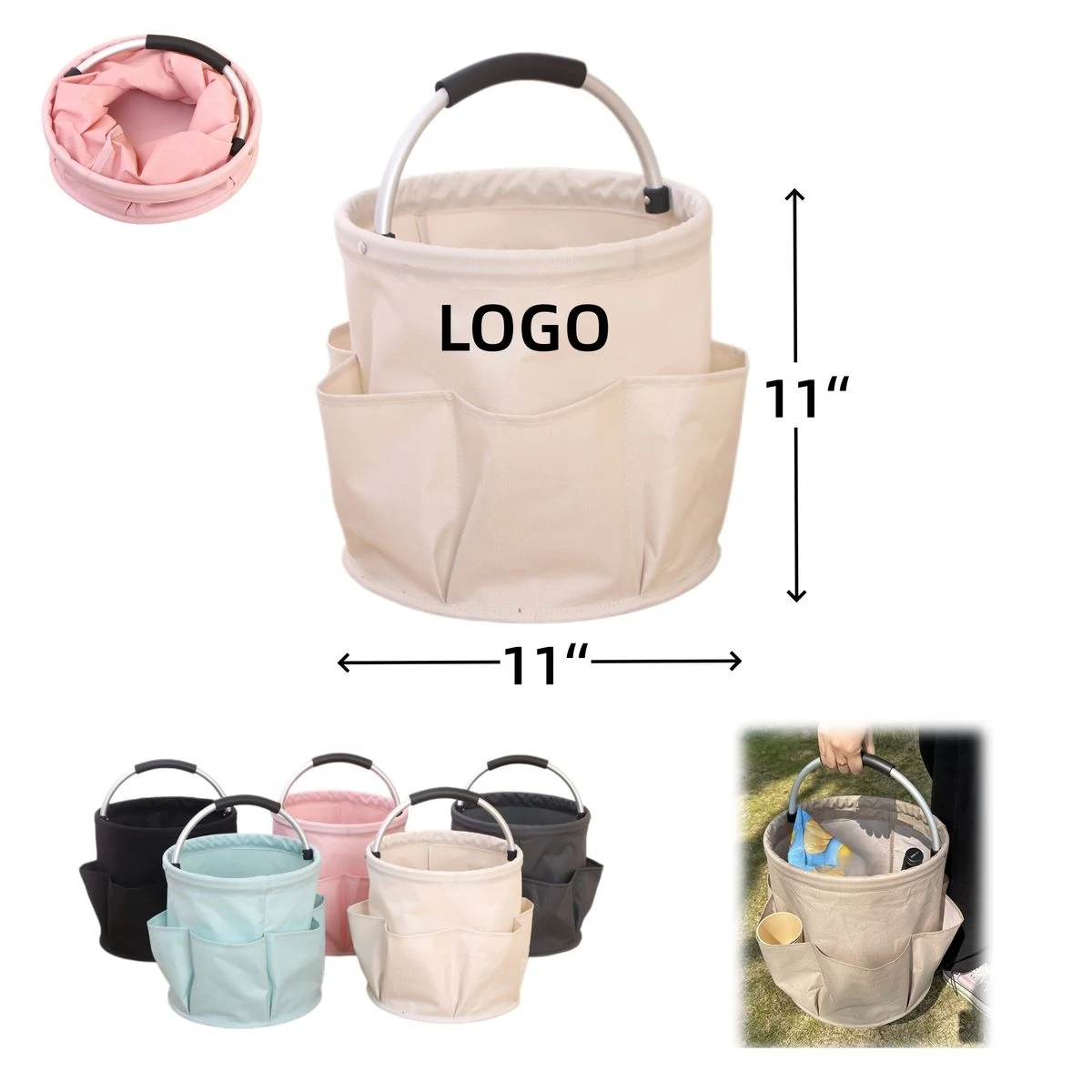 Multi-Purpose Oxford Foldable Picnic Basket 1