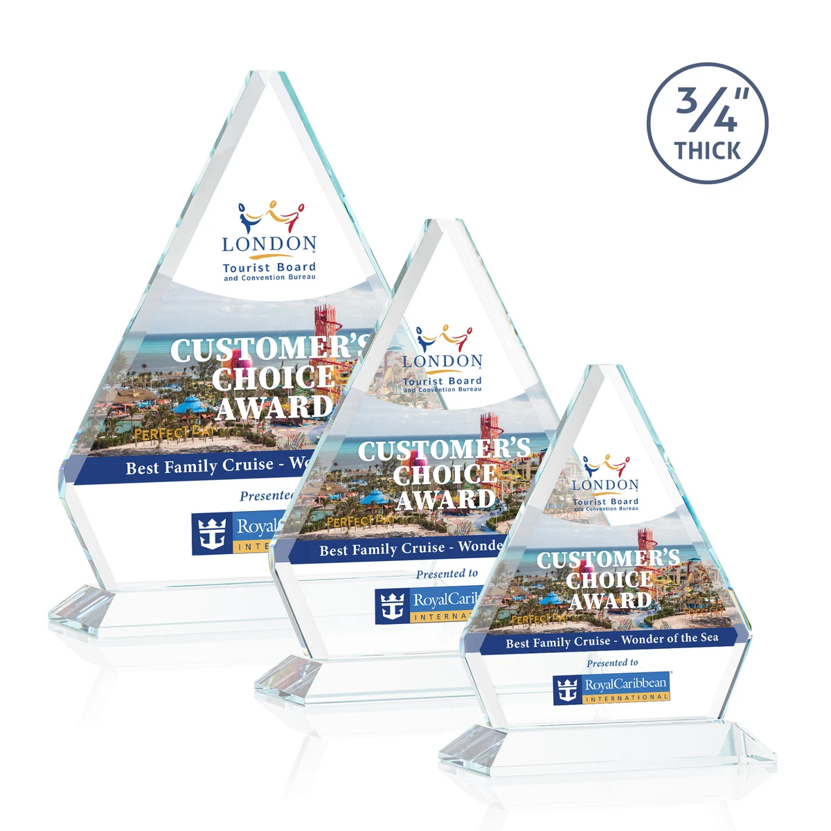Fyreside VividPrint™ Award - Clear 1