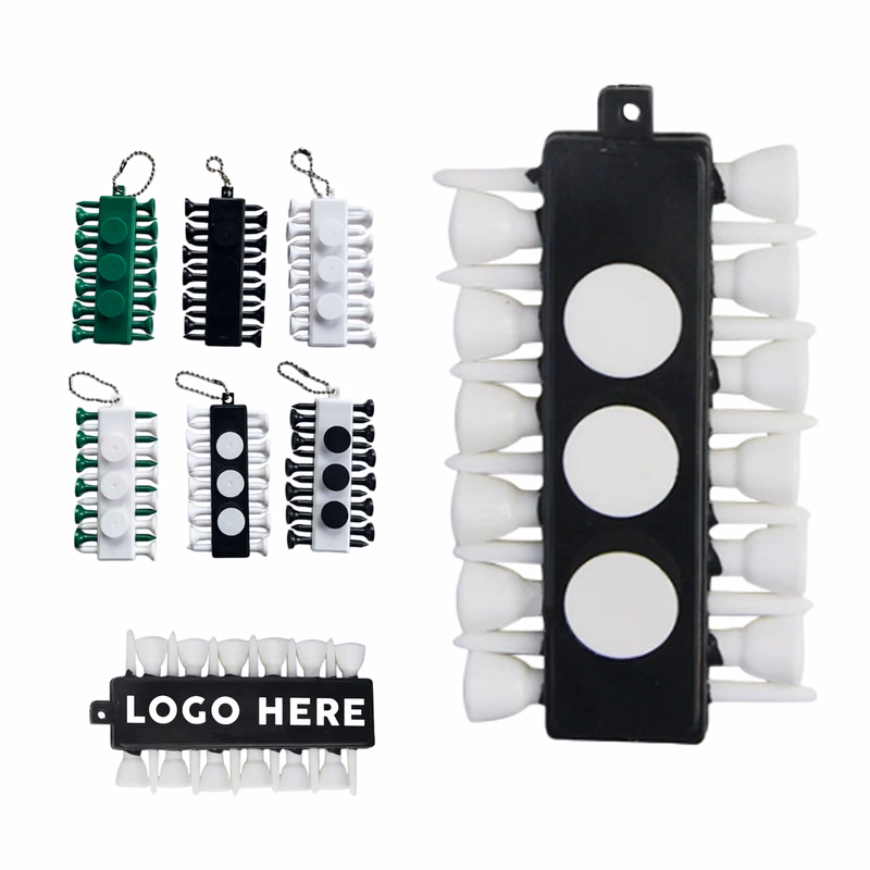 Golf Tee Holder With Markers