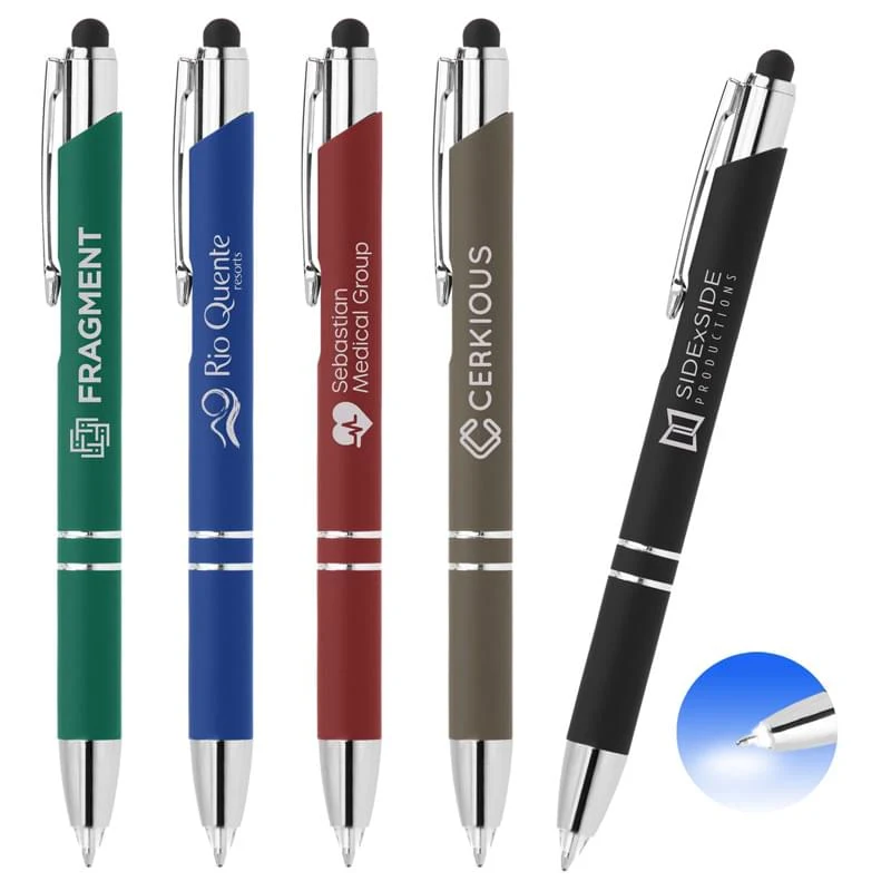 Chico LED Tip Softy Pen w/Stylus - Laser 1