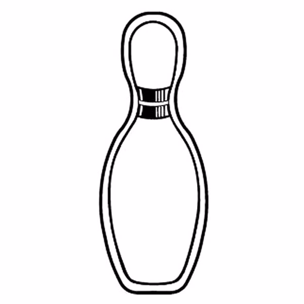 Magnet - Bowling Pin - Full Color