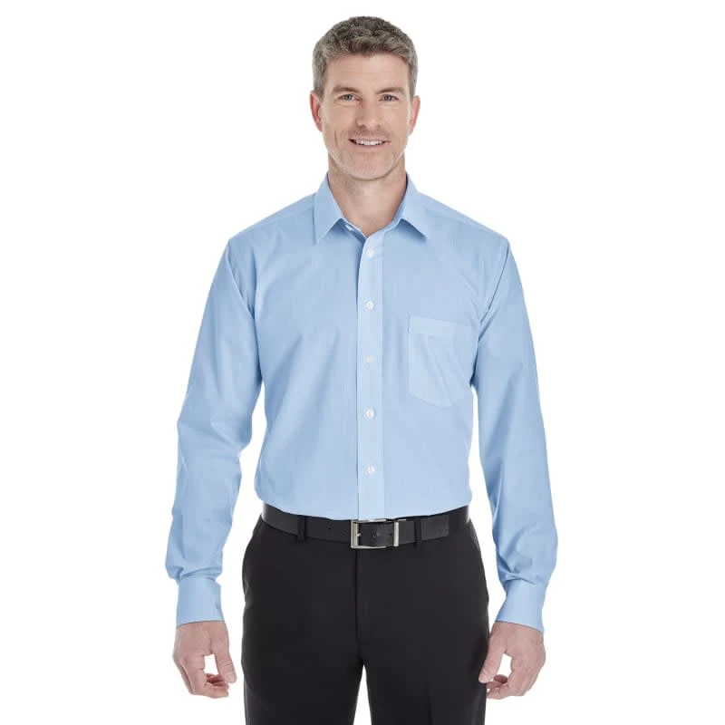 Devon & Jones Men's Crown Woven Collection® Striped Shirt 1
