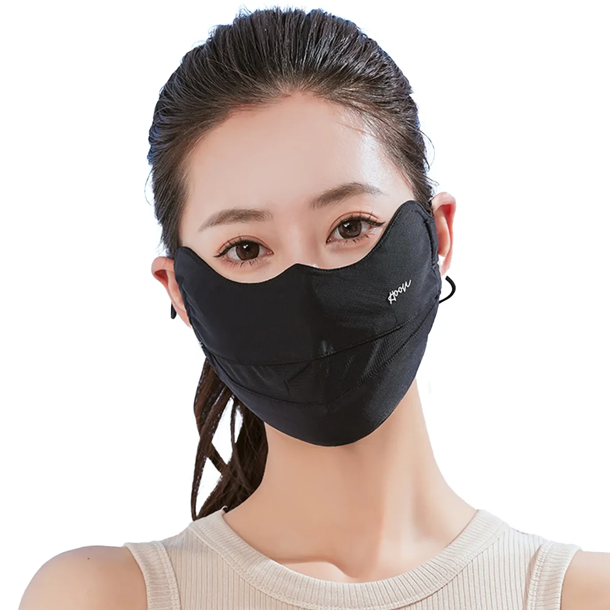 Ice Silk Breathable Sunscreen Mask 1
