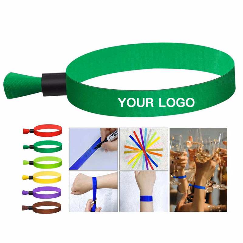 Waterproof Polyester Wristband for Outdoor Venues