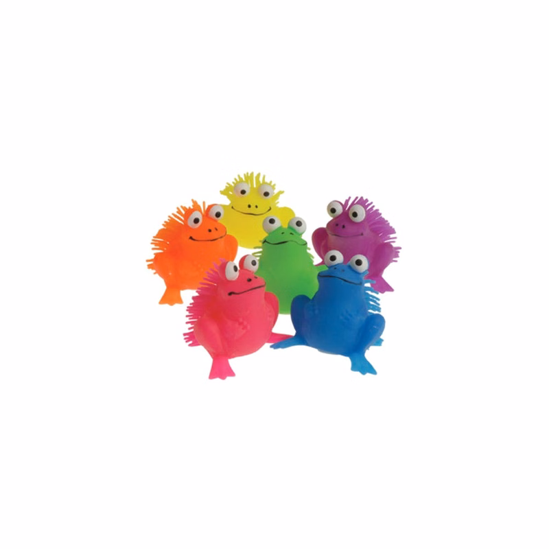 Puffer Frog Toys - Assorted 3.75"