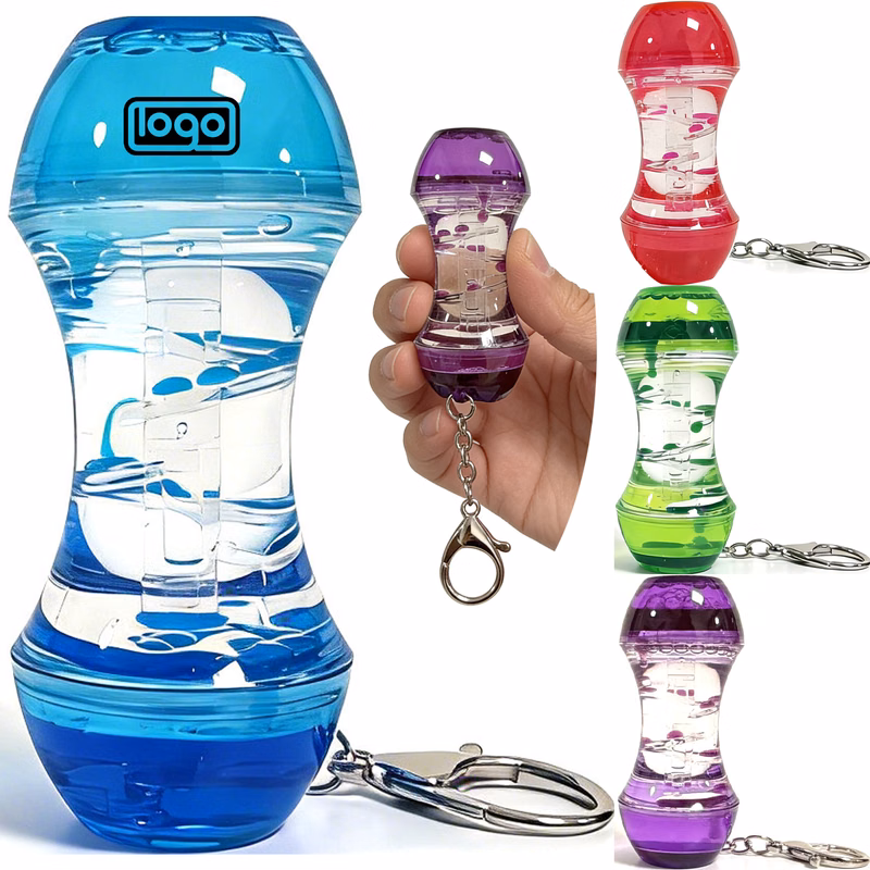 Liquid Hourglass Sensory Timer Toy