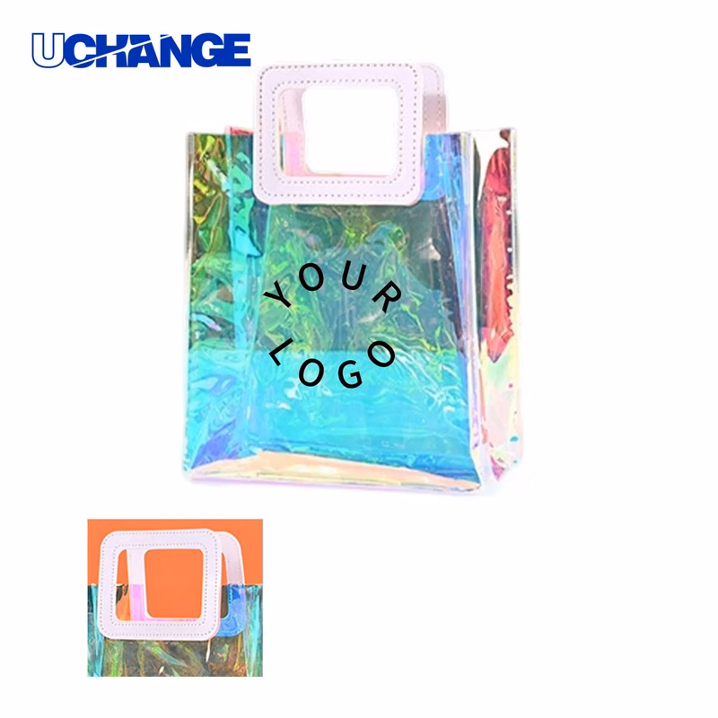 PVC Reflective Tote Bag Carrier with Color Effect