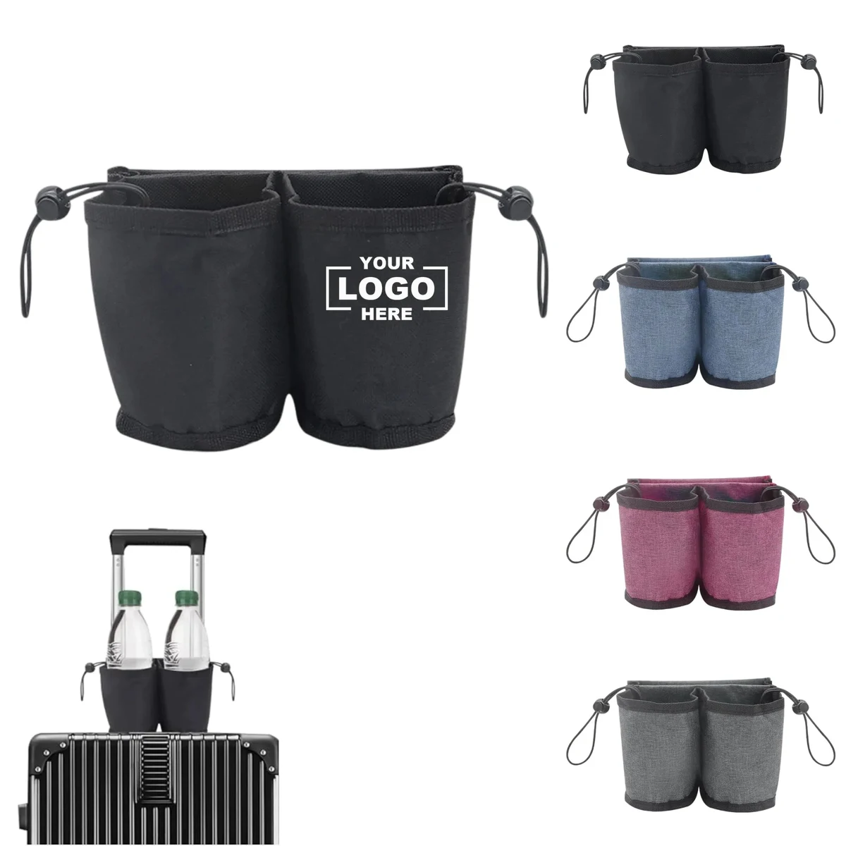 Luggage Multifunctional Portable Water Bottle Organizer 1