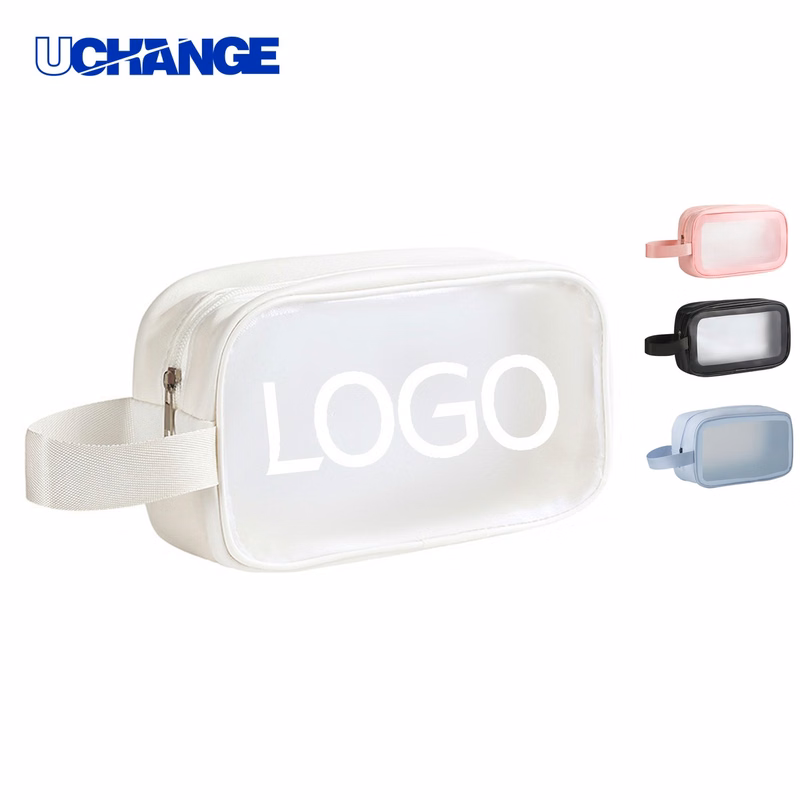 Travel Waterproof PVC Toiletry Bag Organizer for Makeup