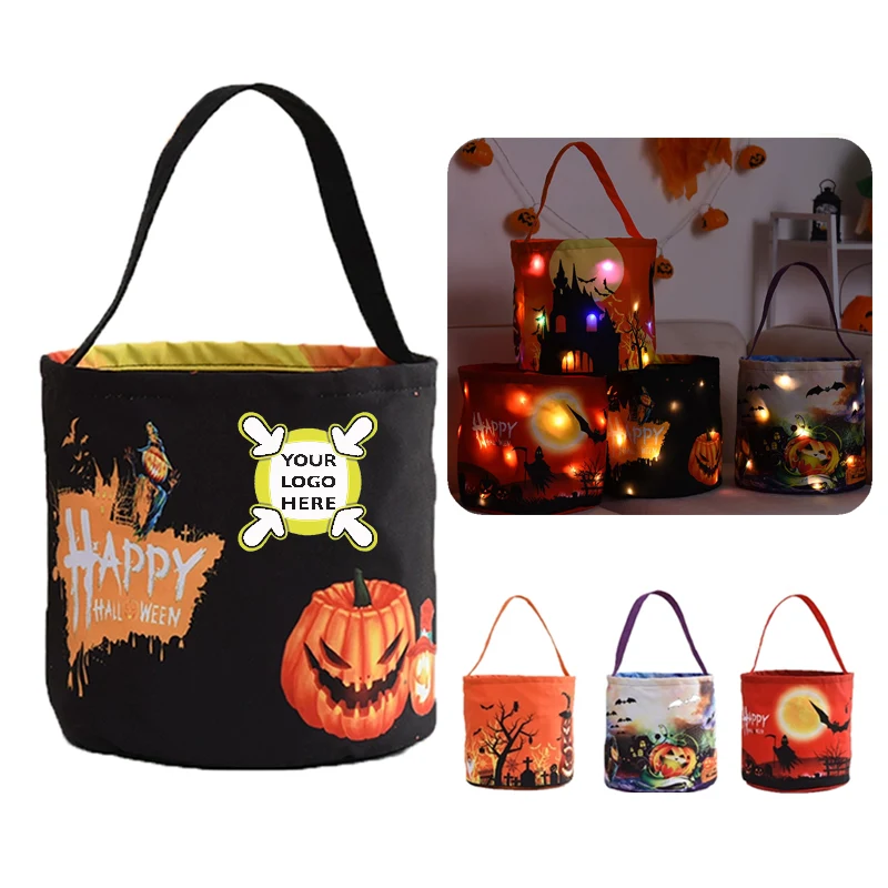 Led Halloween Candy Basket 1