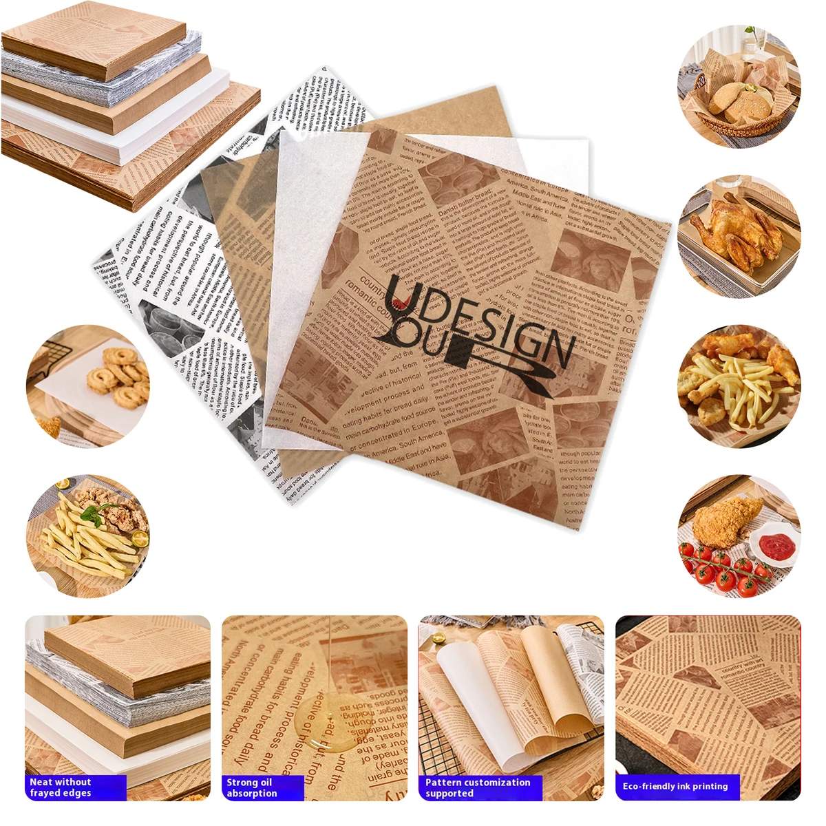 Grease-Resistant Deli Wrapping Paper 1
