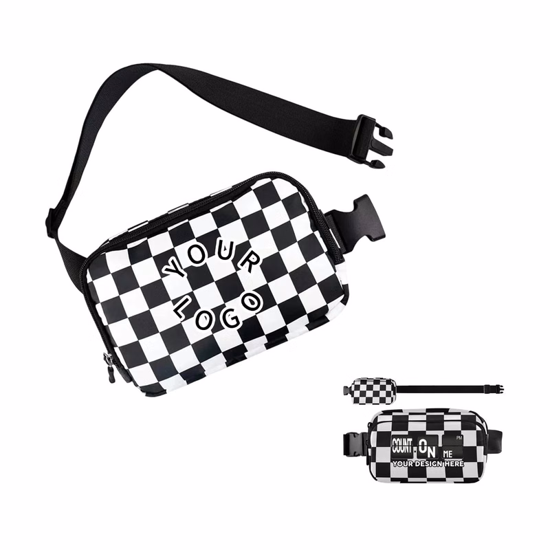 Durable Oxford Belt Bag for Running or Travel Essentials