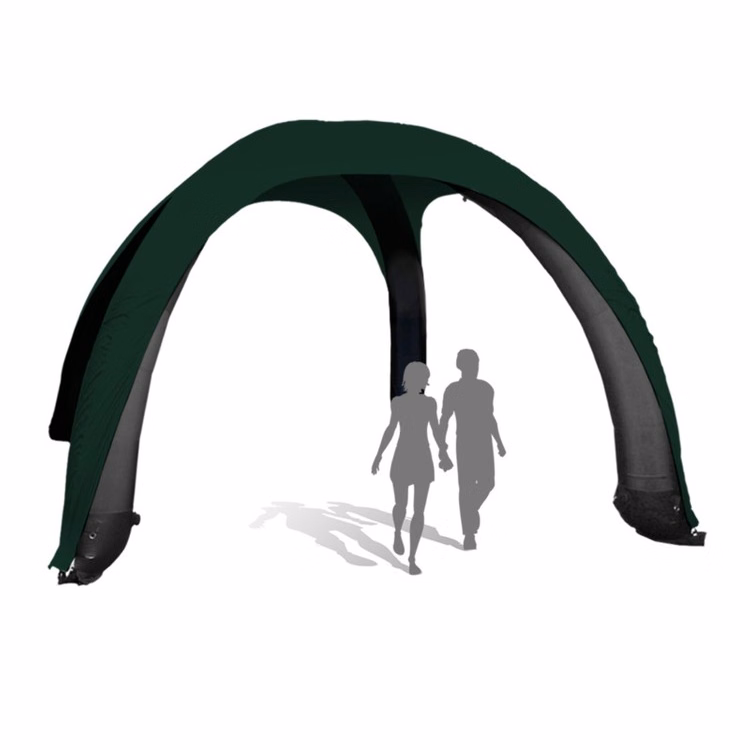 17x17 Inflatable Tent W/ Solid Color