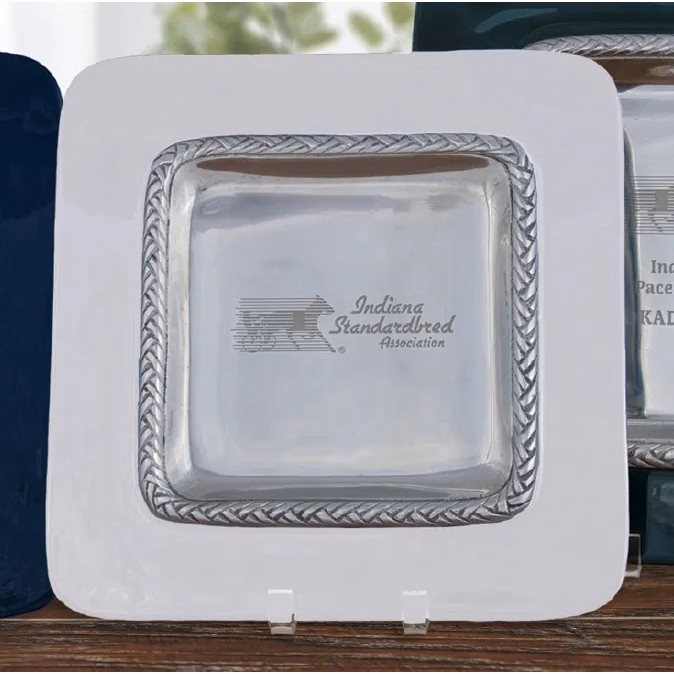 White Stockton Serving Tray