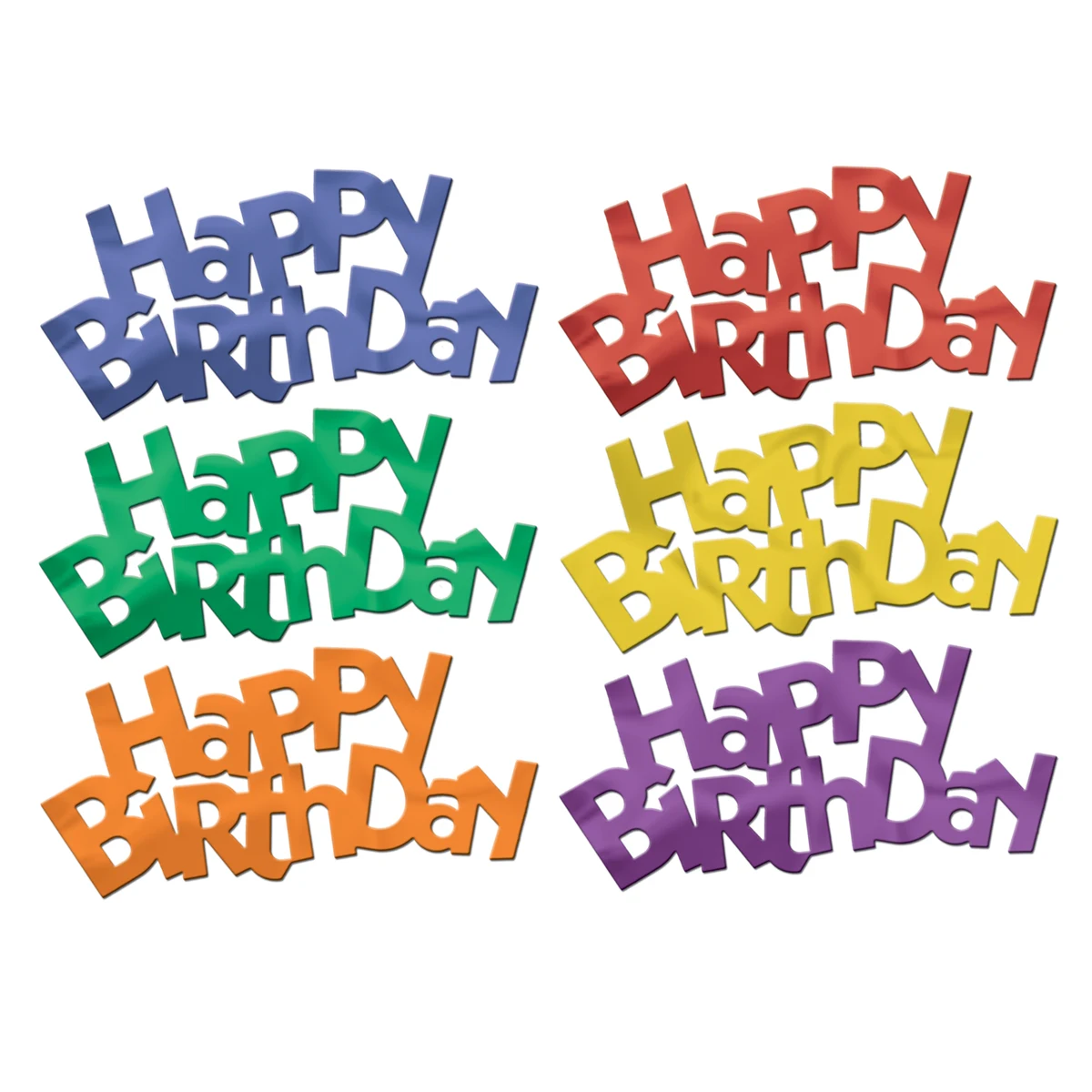 Jumbo Happy Birthday Fanci Fetti 1