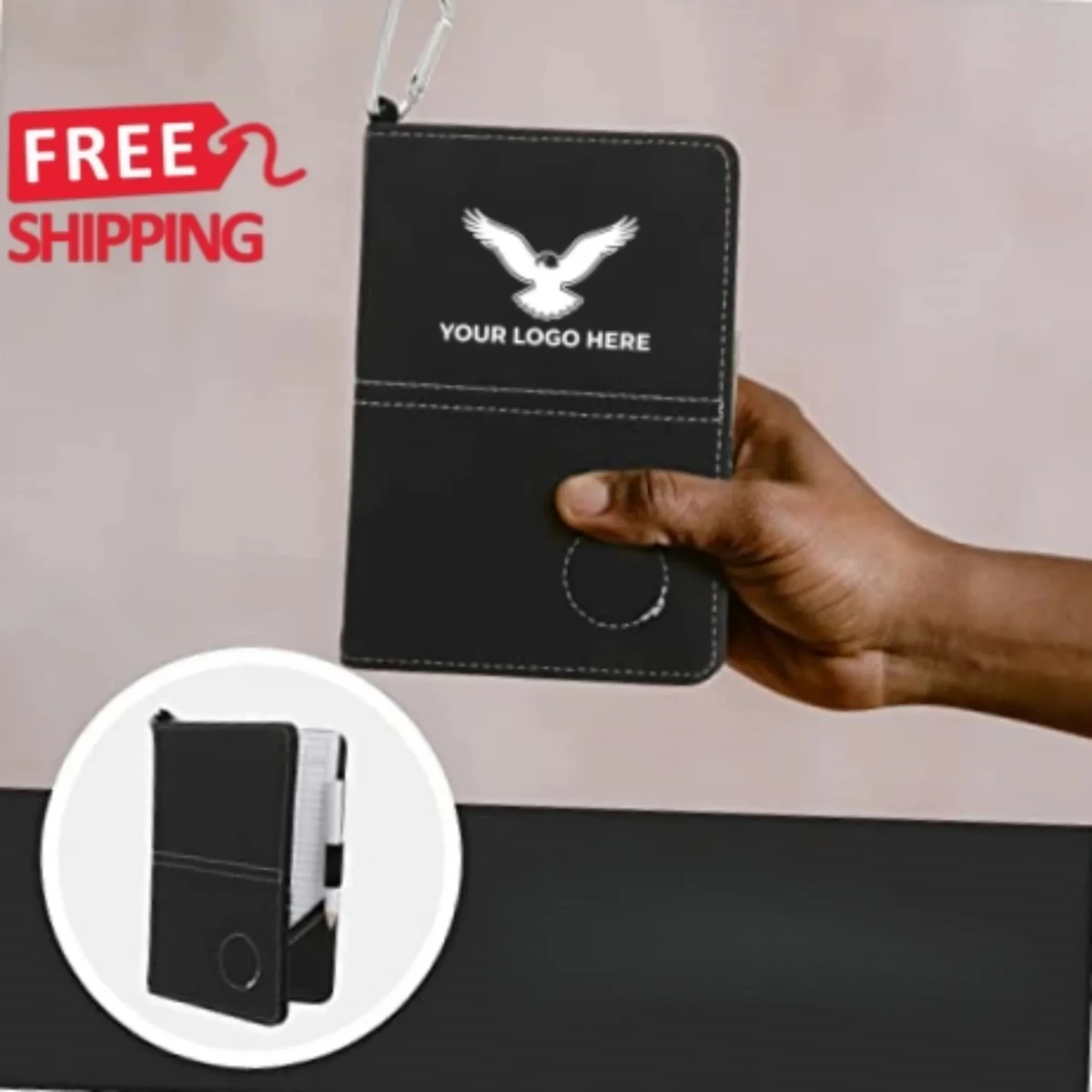 PU Golf Scorecard Holder Notebook 1