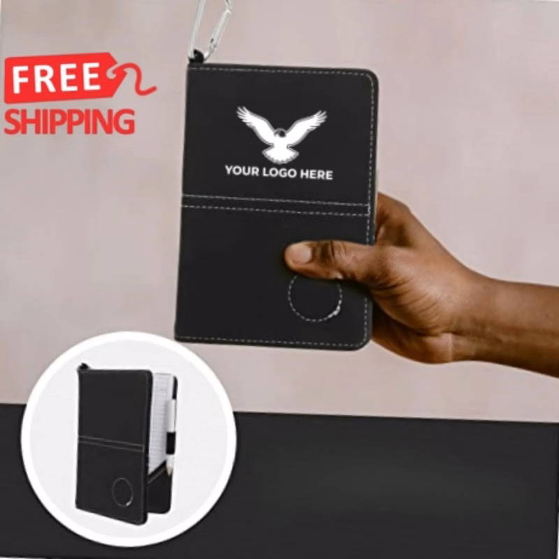 PU Golf Scorecard Holder Notebook