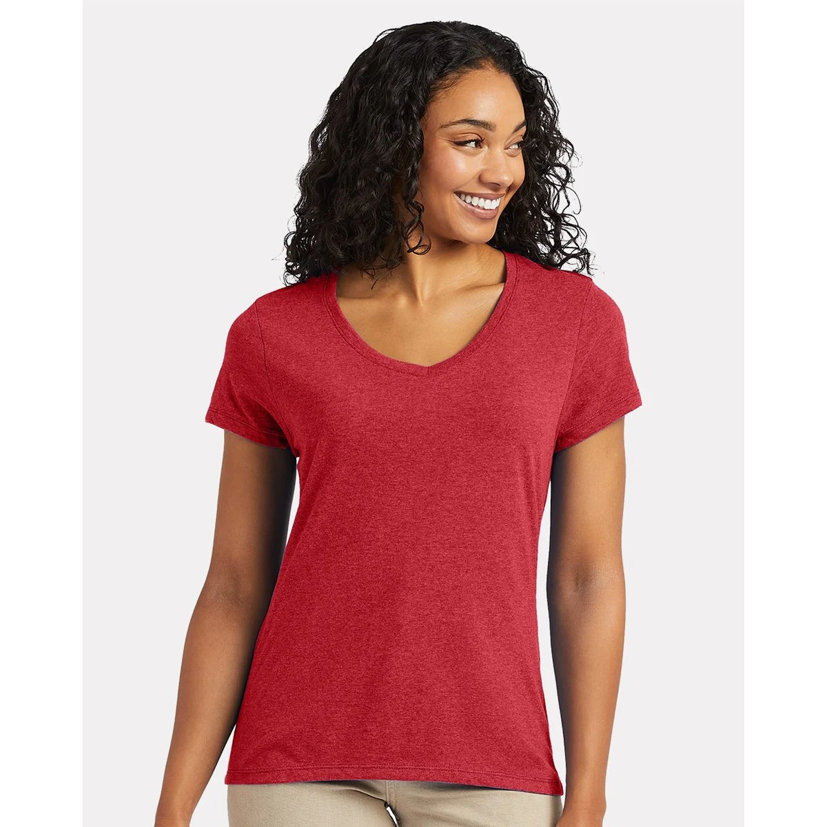 Women's Perfect-T Triblend V-Neck T-Shirt - 42VT 1