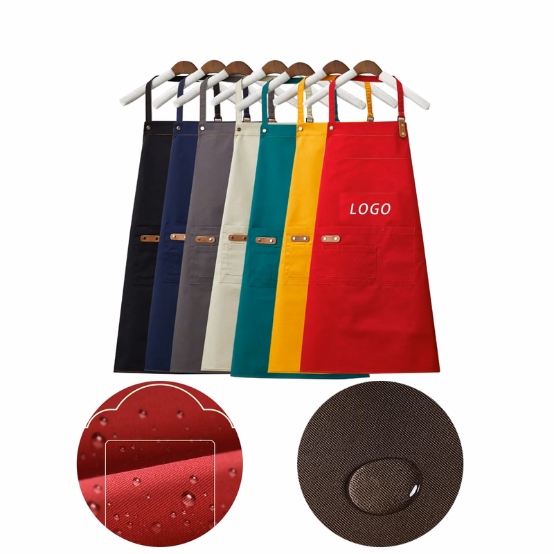 Aprons-Bib Style With Logo For Food, Kitchen,Thanksgiving