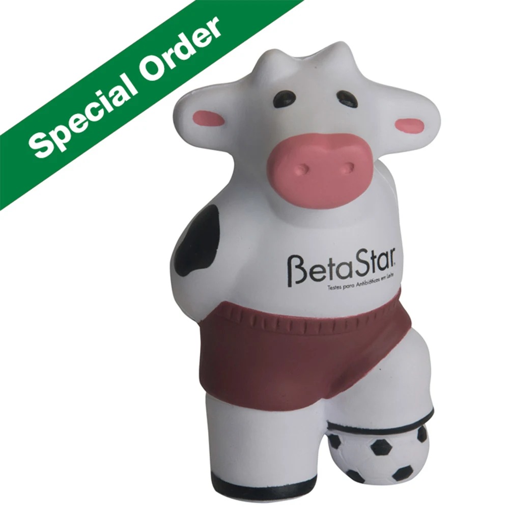 Soccer Cow Stress Reliever 1