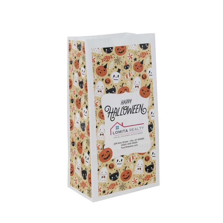 Halloween Scatter Design 3 SOS Paper Bag (5" x 9.75" x 3.125") 1