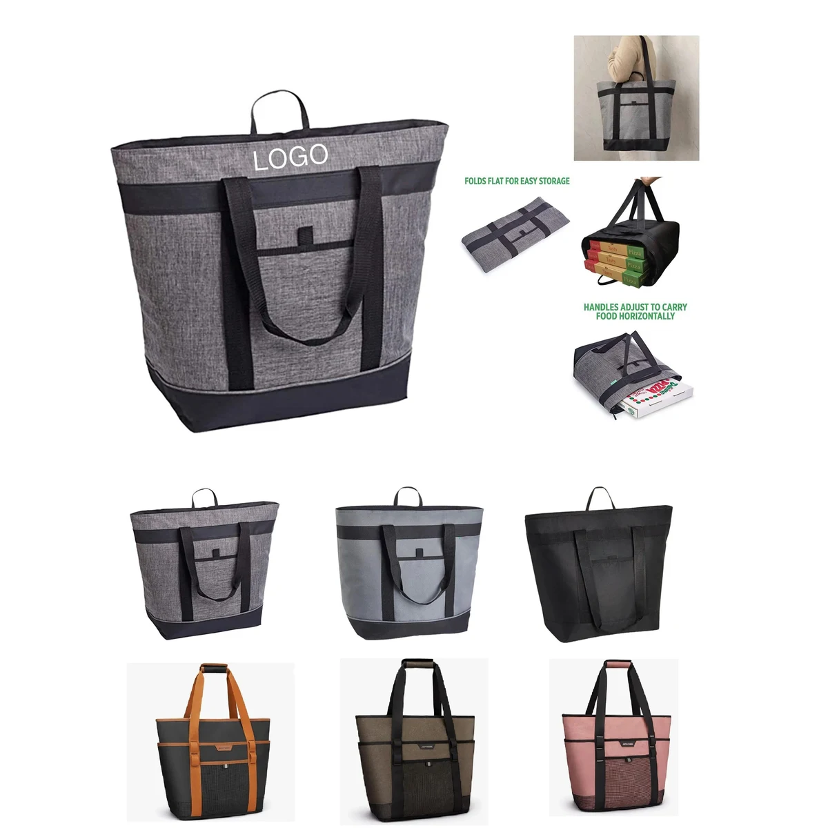 Foldable Insulated Freezer Bag 1