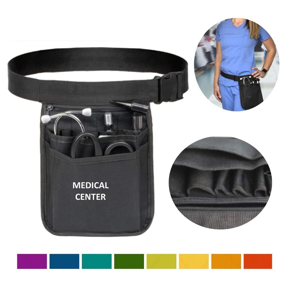 Medical Waist Pocket Storage Bag 1