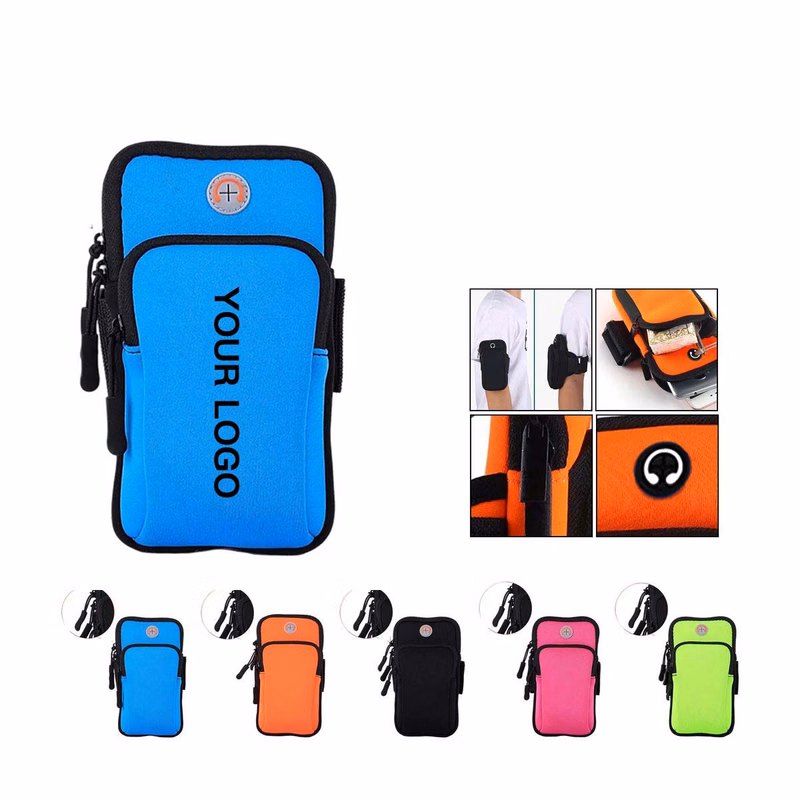 Running Arm Cell Phone Bag with Water Resistant Design