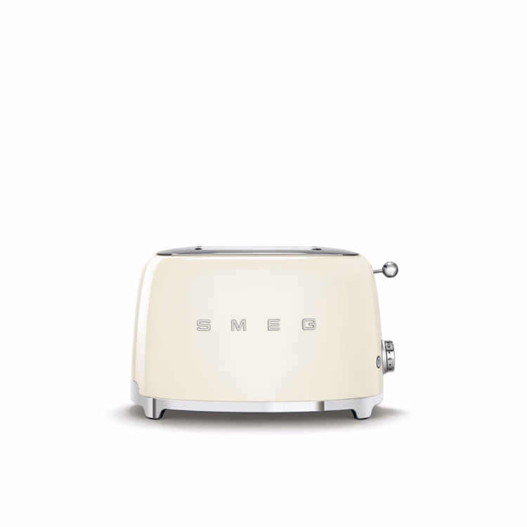 SMEG 2-Slice Toaster - Cream Glossy