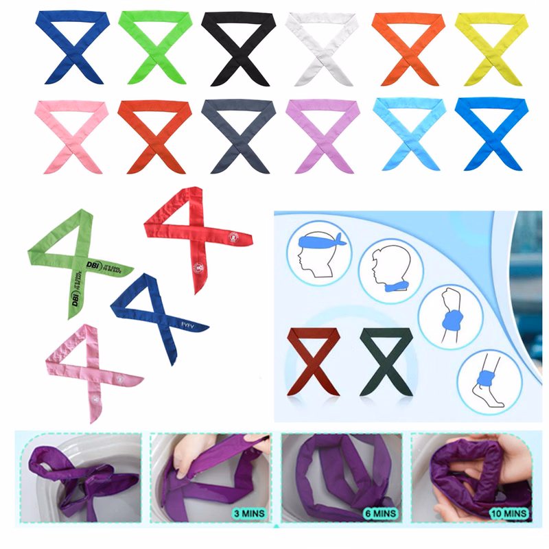 Ice Cool Scarf Cooling Neck Wrap