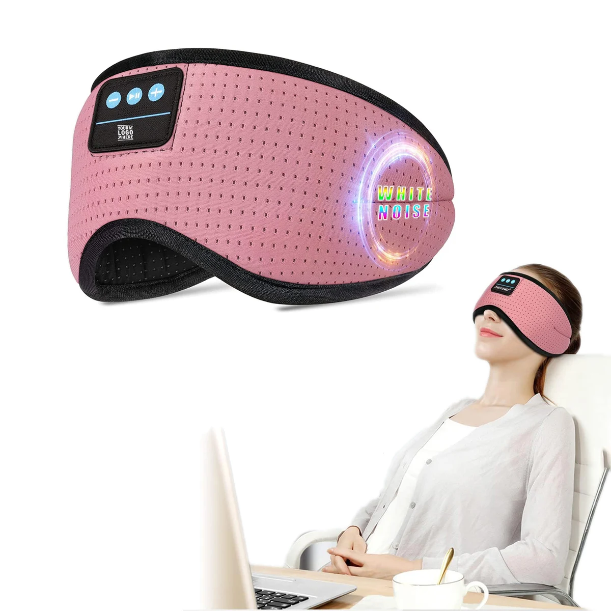 Sleep Headphones White Noise Bluetooth 1