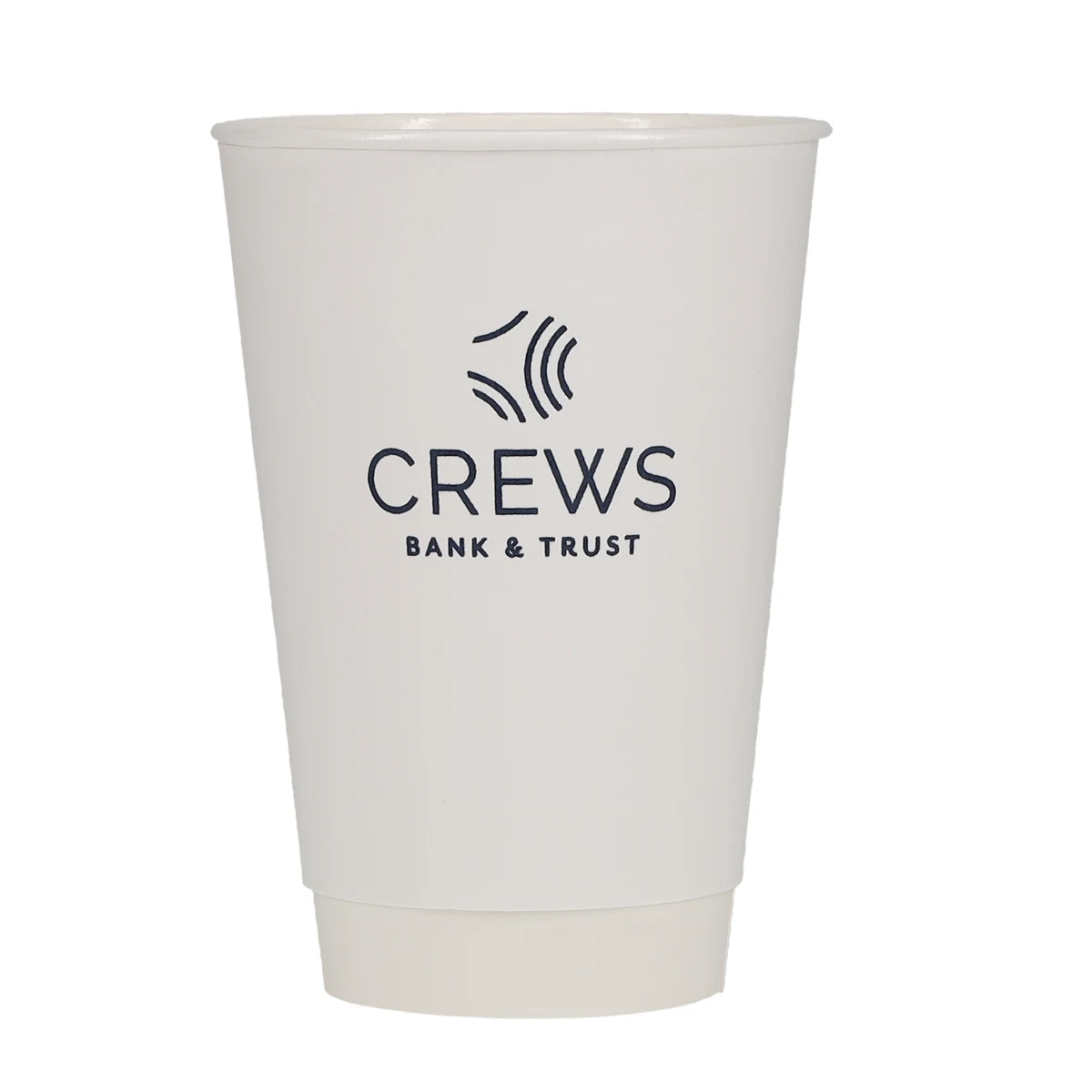 16 oz Paper Cup Insulated White Tradition Print 1