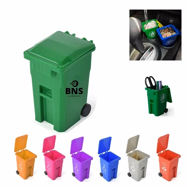 Mini Garbage Trash Pen Holder for Desk