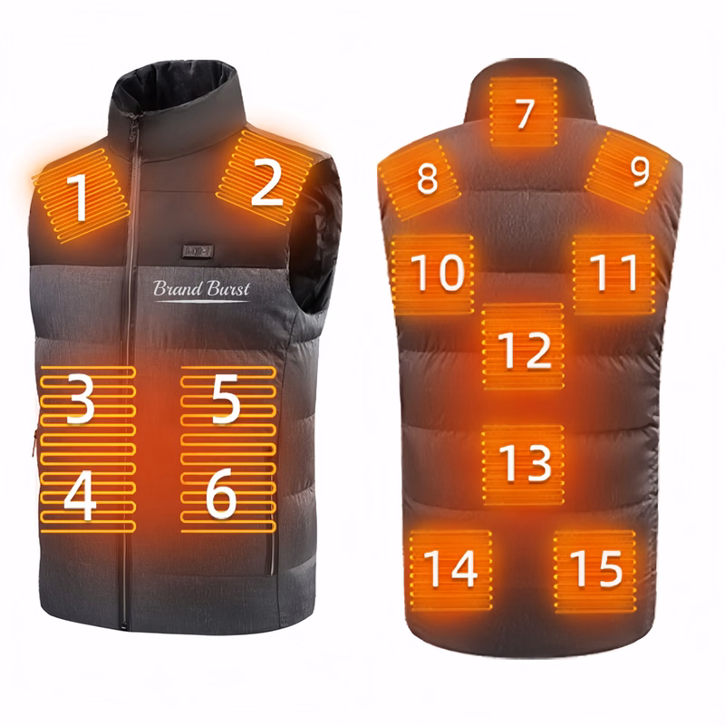USB Rechargeable Heating Jacket