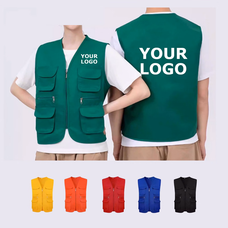 Multi Pockets Utility Vest